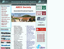 Tablet Screenshot of abex.cz